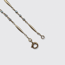 Load image into Gallery viewer, Pearl Conical Station Necklace