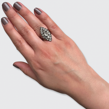 Load image into Gallery viewer, Georgian Paste Marquise Ring