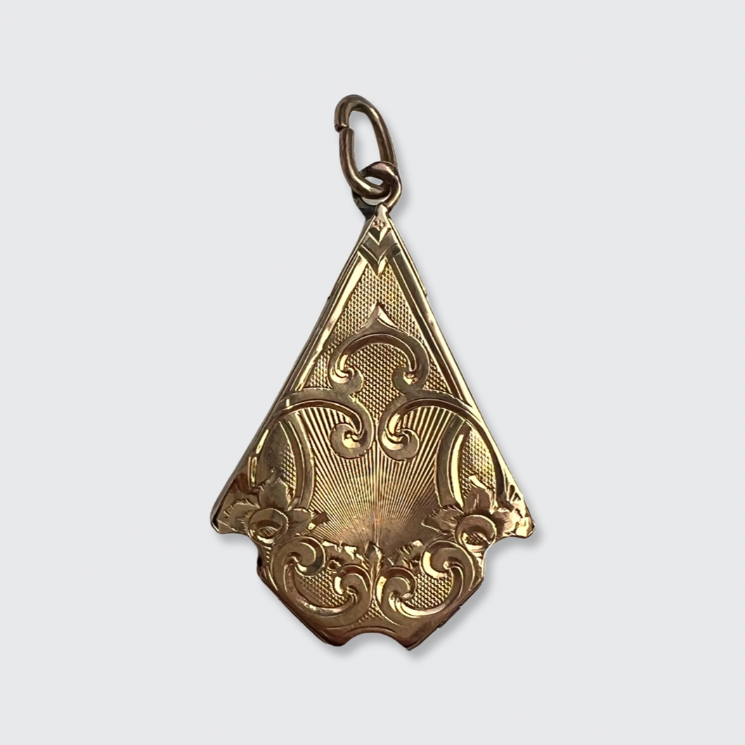 Victorian Star Shaped Locket for Four Pictures