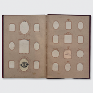 Victorian 'Album Pour Monogrames'