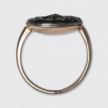 Load image into Gallery viewer, Georgian Round Diamond Cluster Ring