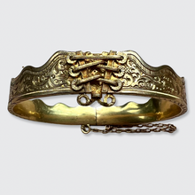 Load image into Gallery viewer, Victorian Garter Bangle Bracelet