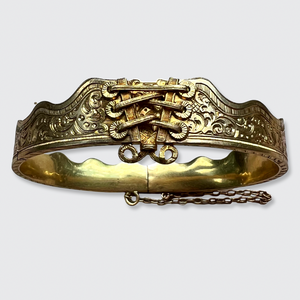 Victorian Garter Bangle Bracelet