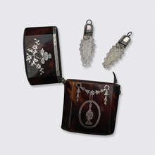 Load image into Gallery viewer, Georgian Travel Case with Miniature Perfume Flasks