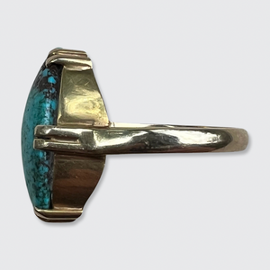 Vintage Turquoise Boulder Ring