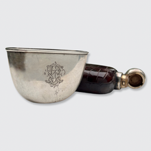 Load image into Gallery viewer, Victorian Silver Hip Flask with Cup