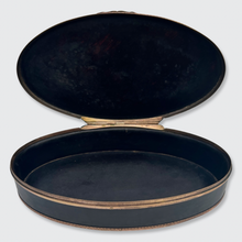 Load image into Gallery viewer, Georgian Horn &amp; Agate Tabacco Trinket Box