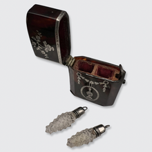 Load image into Gallery viewer, Georgian Travel Case with Miniature Perfume Flasks