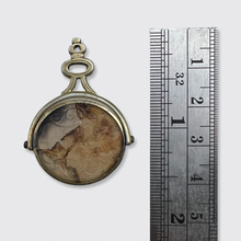 Load image into Gallery viewer, Georgian Moss Agate Intaglio Swivel Fob