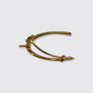 Lucky Wishbone Brooch in Original Box