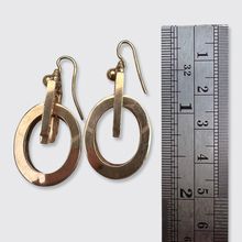 Load image into Gallery viewer, Victorian Oval Drop Earrings