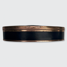 Load image into Gallery viewer, Georgian Horn &amp; Agate Tabacco Trinket Box