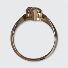 Load image into Gallery viewer, Ruby &amp; Old Mine-cut Diamond Pointer Ring
