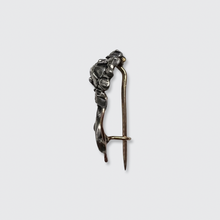 Load image into Gallery viewer, Victorian Rose-Cut Diamond Flower Lace Pin