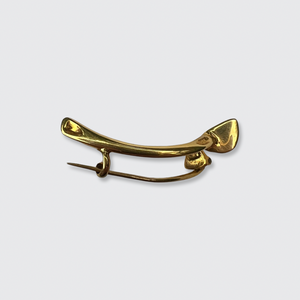 Lucky Wishbone Brooch in Original Box