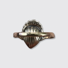 Load image into Gallery viewer, Rose-Cut Diamond Crowned Heart Ring