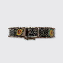 Load image into Gallery viewer, Victorian Hidden Panel Enamel Bracelet