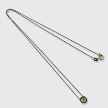 Load image into Gallery viewer, Old Mine-Cut Diamond Solitair Pendant Necklace