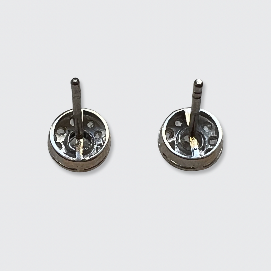 Paparazzi Earring  Kaleidoscope Sky  White  Paparazzi Jewelry  Online  Store  DebsJewelryShopcom