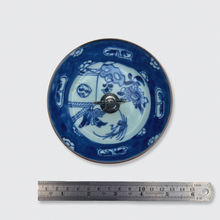 Load image into Gallery viewer, Porcelain &amp; Silver Lire Ring Bowl