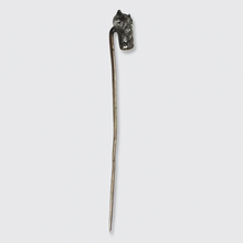Load image into Gallery viewer, Victorian Rose-Cut Diamond Dog Stickpin