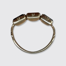 Load image into Gallery viewer, Georgian Hardstone &#39;Hope, Love &amp; Faith&#39; Ring