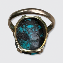Load image into Gallery viewer, Vintage Turquoise Boulder Ring