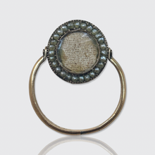 Load image into Gallery viewer, Georgian Era Lord's Prayer Swivel Ring