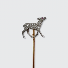 Load image into Gallery viewer, Platinum Young Deer / Hind Stickpin