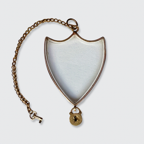 Georgian Locked Shield Locket