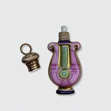 Load image into Gallery viewer, Porcelain Miniature Lyre Perfume Flask