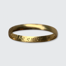 Load image into Gallery viewer, 18th Century Posy Ring: &#39;Remember the Giver&#39;