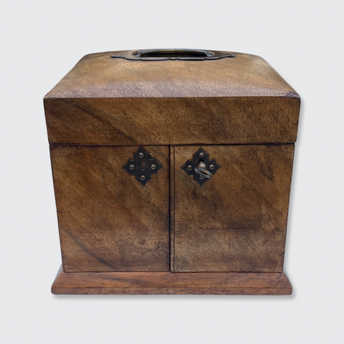 Jewellery Travel Box with Two Perfume Bottles