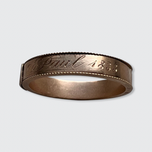 Load image into Gallery viewer, Georgian Souvenir Ring Paul 1833 with Hidden Compartment