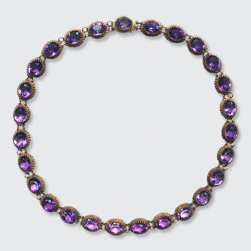 Amethyst Rivière Necklace