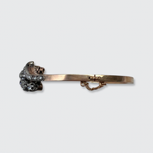 Load image into Gallery viewer, Victorian Diamond Scrollwork Crossover Bracelet