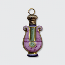 Load image into Gallery viewer, Porcelain Miniature Lyre Perfume Flask
