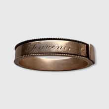 Load image into Gallery viewer, Georgian Souvenir Ring Paul 1833 with Hidden Compartment