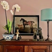 Load image into Gallery viewer, 10th Royal Hussars Regiment Horse and Dog Oil Painting