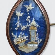 Load image into Gallery viewer, Georgian Seed Pearl Wedding Brooch