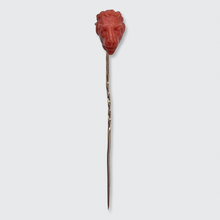 Load image into Gallery viewer, 19th Century Grand Tour Coral Goat Stickpin