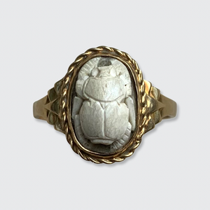 Art Deco Scarab Ring