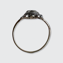Load image into Gallery viewer, Rose-Cut Diamond Crowned Heart Ring