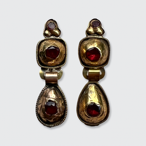Georgian Iberian Day-to-Night Earrings