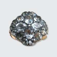 Load image into Gallery viewer, Georgian Paste Cluster Ring