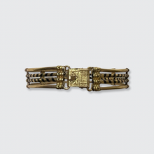 Load image into Gallery viewer, Victorian Gold &amp; Elephant Hair Bracelet