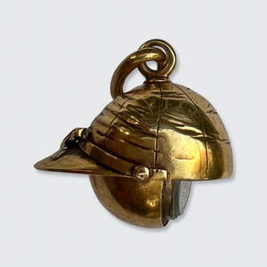 Victorian Jockey Cap Compass Pendant