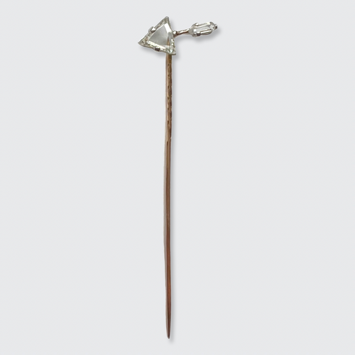Diamond Trowel Freemason Stickpin