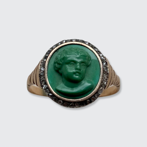 Cupid Cameo Ring