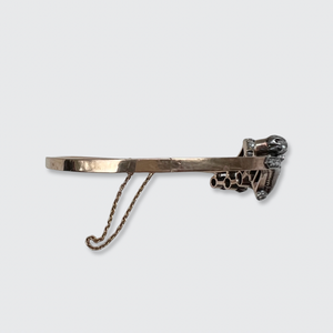 Victorian Diamond Scrollwork Crossover Bracelet